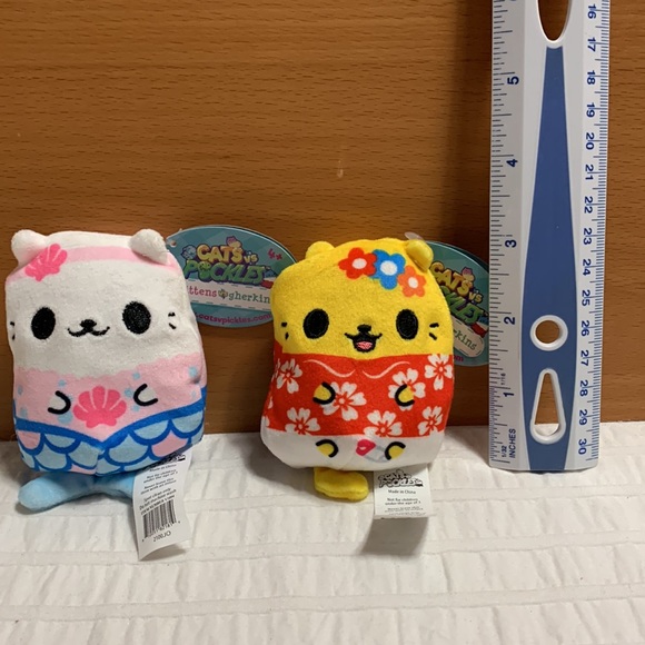 Cats vs Pickles Kittens vs Gherkins Pair - Picture 2 of 7